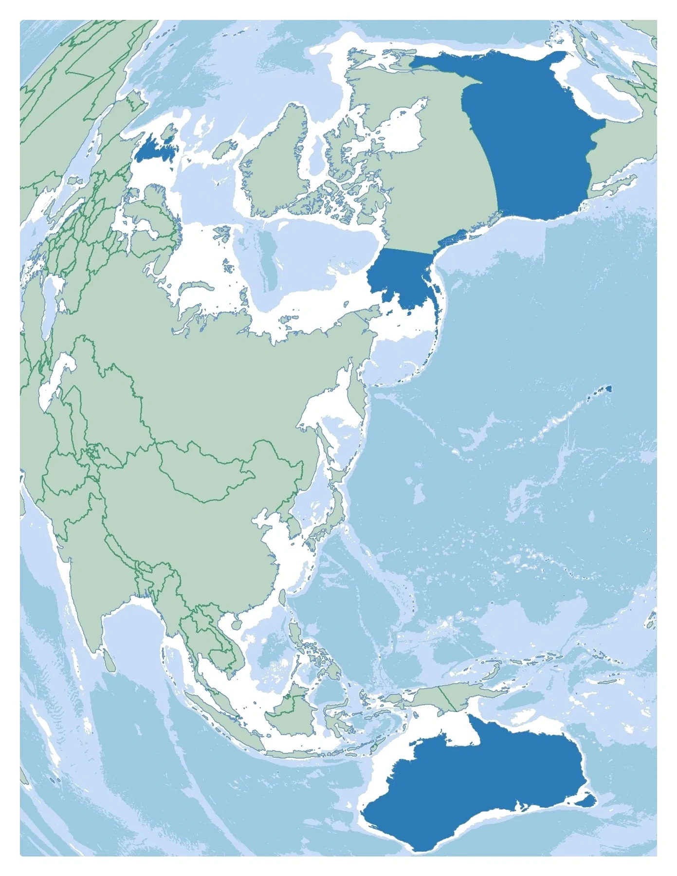 AUKUS Map