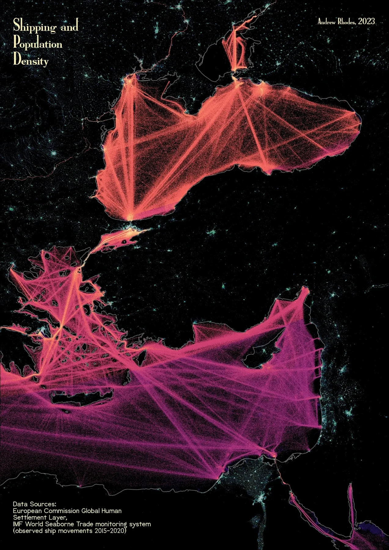 Dark Shipping Maps