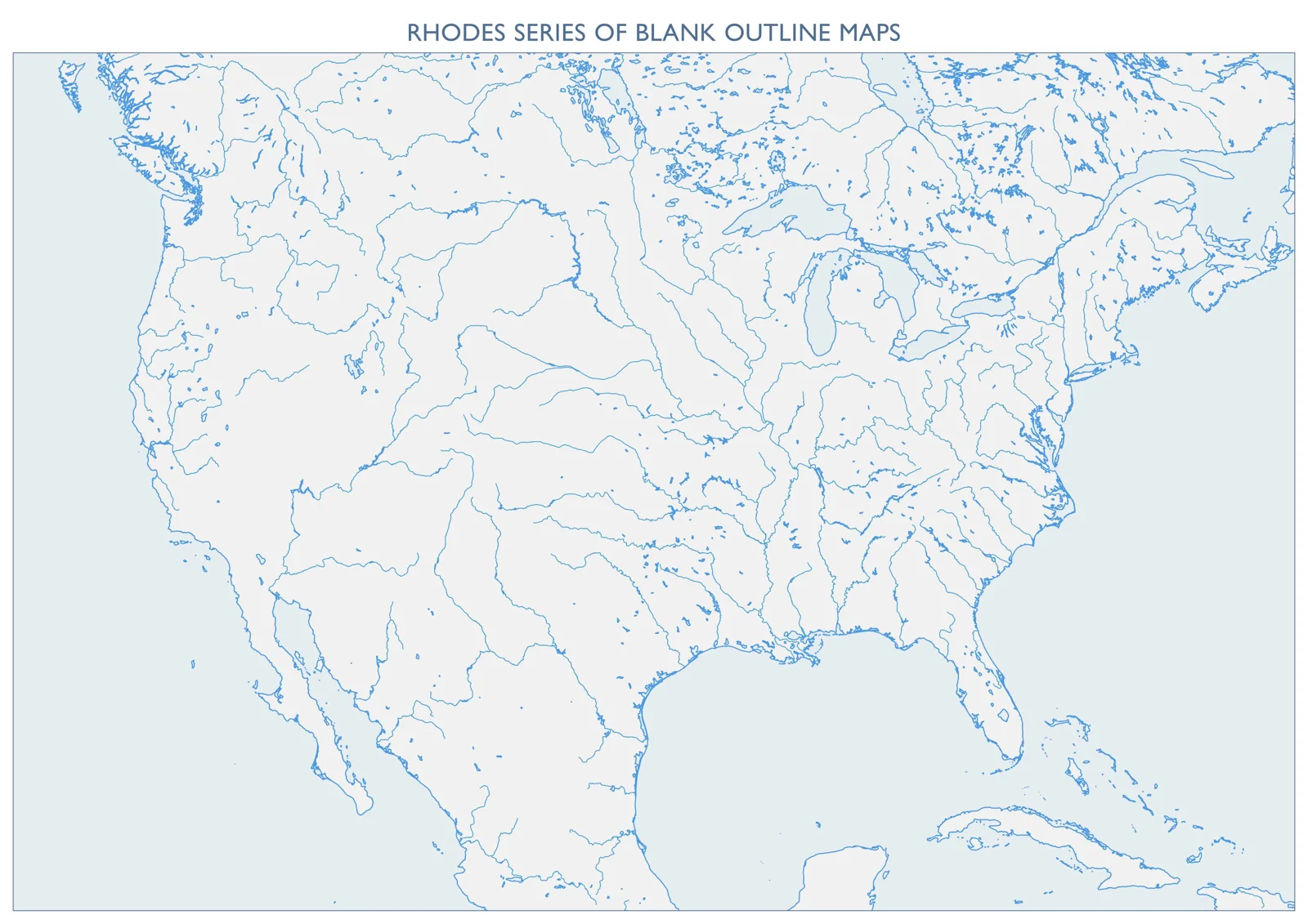 Rotated blue outline map of the Middle East and surrounding regions.