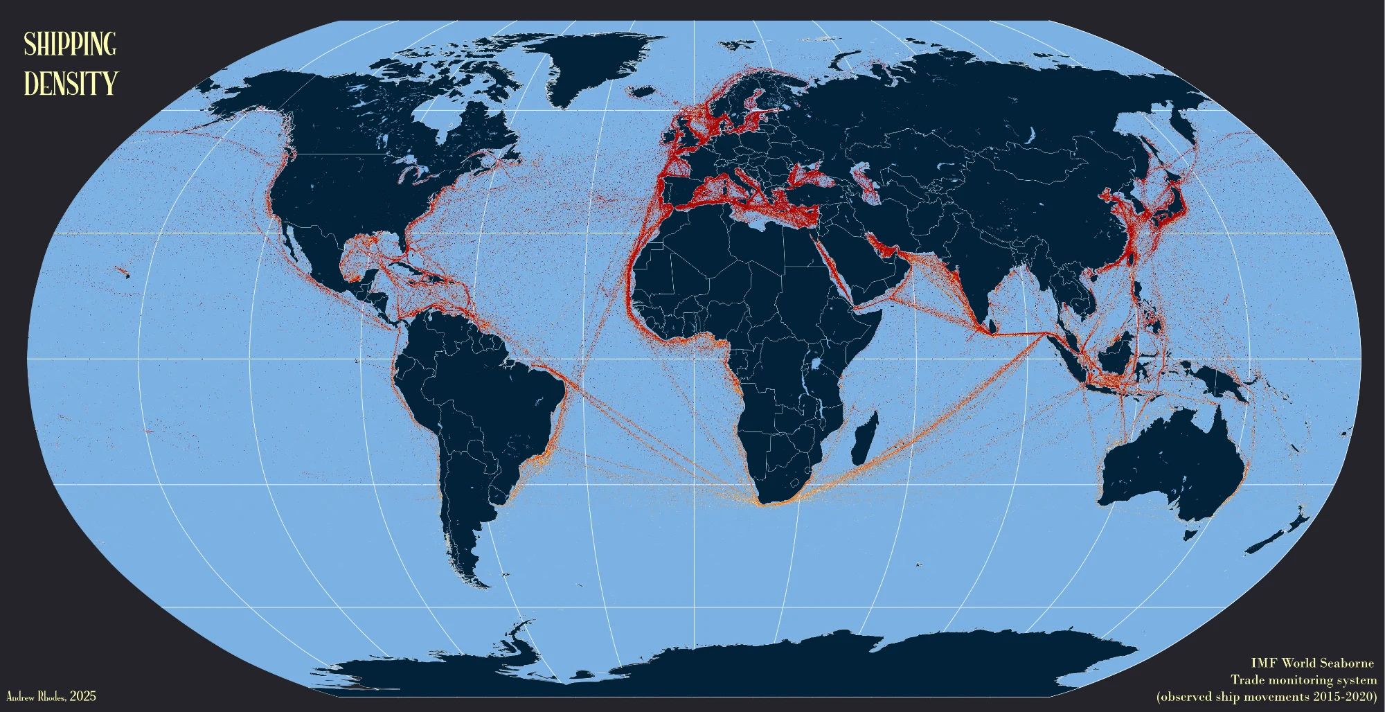Map: World Shipping